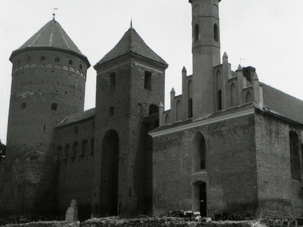 Reszel, zamek – 1986r.