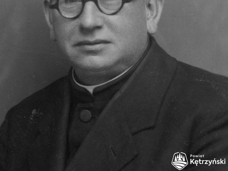 Święta Lipka, proboszcz parafii w latach 1942-47 Friedrich Schulte – 1947r.