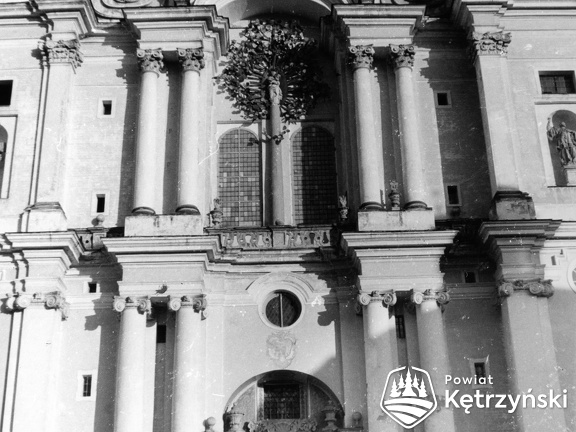 Święta Lipka, fasada kościoła – 1962r.