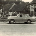 Święta Lipka, taxi nr 6 na parkingu przed restauracją „Zalesie” - 1968r.