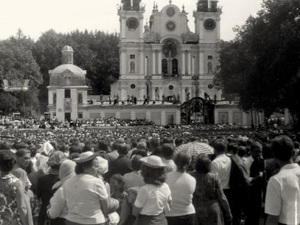 Święta Lipka, uroczystości koronacji obrazu Najświętszej Maryi Panny – 11.08.1968r.