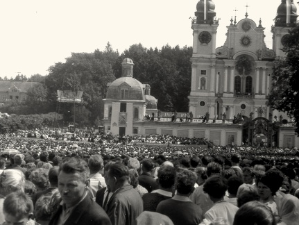 Święta Lipka, uroczystości koronacji obrazu Najświętszej Maryi Panny – 11.08.1968r.