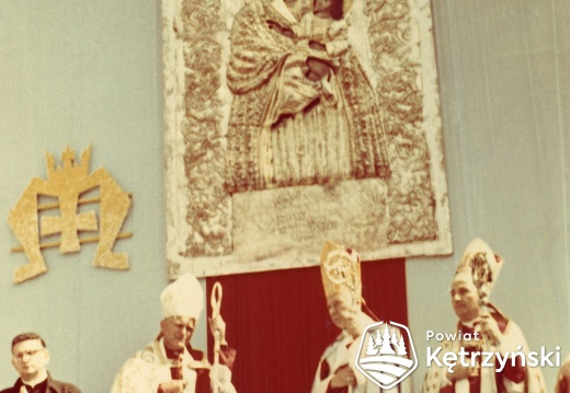 Święta Lipka, uroczystości 10-lecia koronacji obrazu Matki Bożej Świętolipskiej – 13.08.1978r.