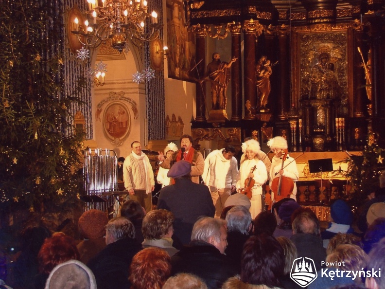 Święta Lipka, sesja nagraniowa Krzysztofa Krawczyka w kościele - 2004r.