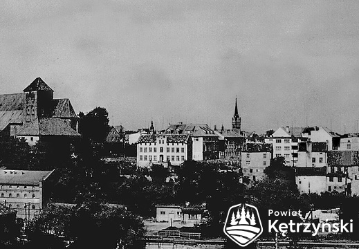  Panorama miasta od strony ul. Chopina – 1969r.   