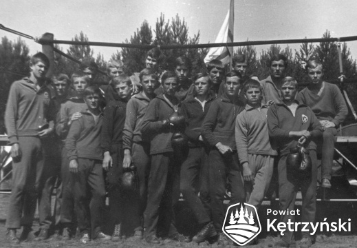 Uczestnicy obozu bokserskiego juniorów klubu „Związkowiec – Zjednoczenie” Kętrzyn w Nowym Zyzdroju k/Mrągowa – 1968r.   