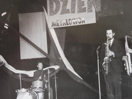 Występ zespołu muzycznego z okazji branżowego święta „Dzień Metalowca” – 1970r.  