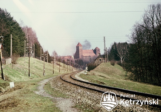 Linia kolejowa wzdłuż „Górki Poznańskiej” – 1978r.   