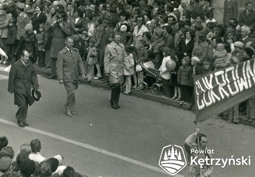 Pracownicy cukrowni podczas pochodu – 1.05.1980r.   
