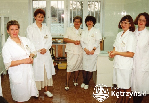 Korsze, pracownicy przychodni zdrowia – 1996r.    