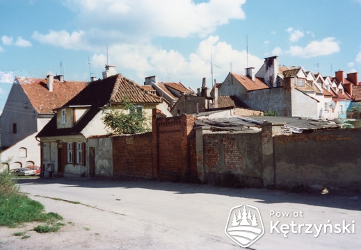 Fragment zabudowy ul. Lanca i ul. Kaszubskiej - 1998r. 