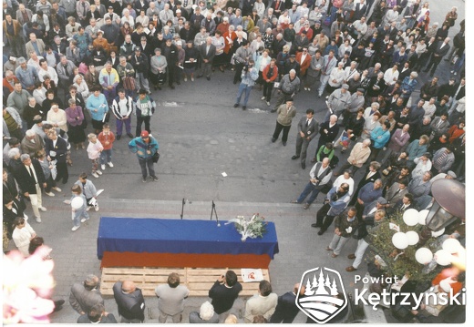Wizyta Mariana Krzaklewskiego przewodniczącego NSZZ „Solidarność” – 1998r.  