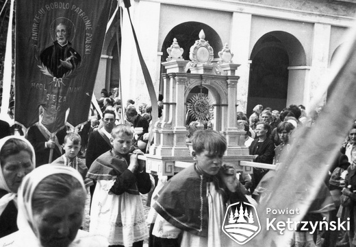 Święta Lipka, procesja odpustowa – 1960r.