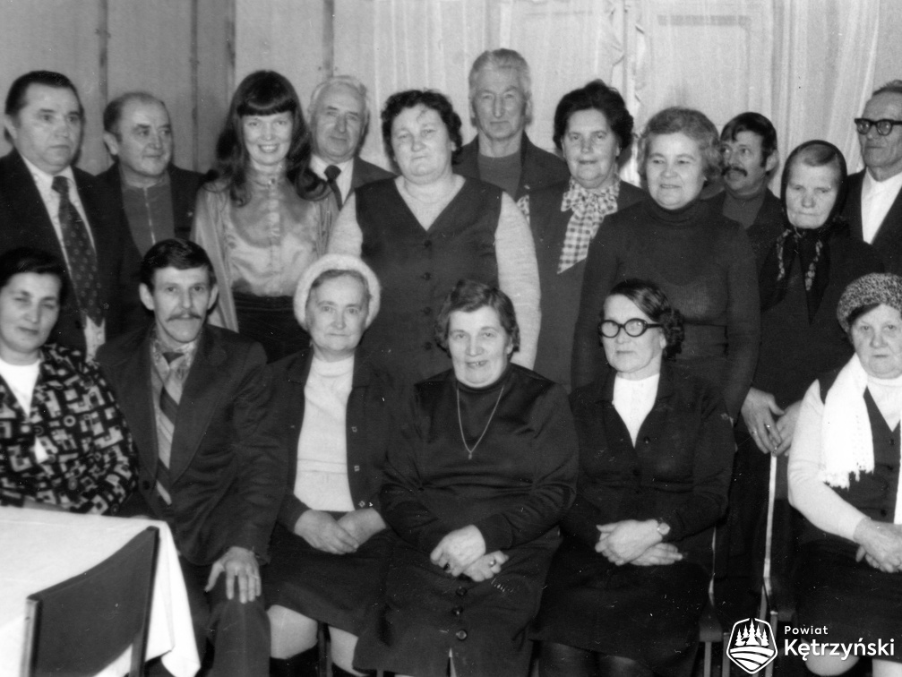Srokowo, spotkanie członków Zarządu Spółdzielni z rencistami i emerytami GS "SCh" - 1985r.