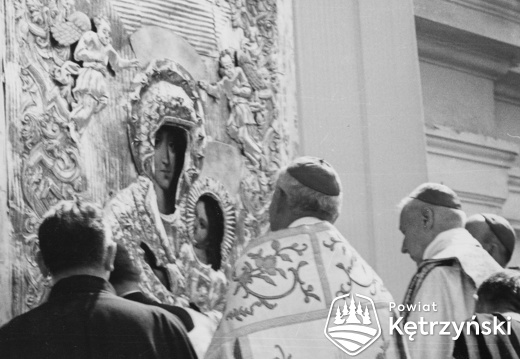 Święta Lipka, uroczystości koronacji obrazu Matki Bożej Świętolipskiej - 11.08.1968r.