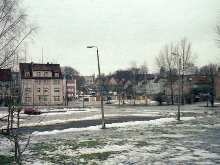 Fragment zabudowy ul. Kajki i ul. Reja - 1999r.