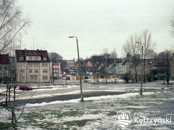Fragment zabudowy ul. Kajki i ul. Reja - 1999r.