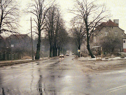 Fragment ul. Skłodowskiej - Curie - 1999r.