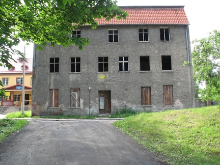 Budynek przy ul. Wileńskiej 14 przed rozbiórką - 22.06.2006r.