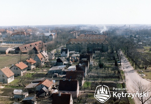 Panorama z wieży wodociągowej przy ul. Rataja - 10.04.1998r.