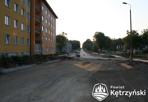 Przebudowa fragmentu ulic Sikorskiego, Daszyńskiego i Żeromskiego - 5.08.2007r.