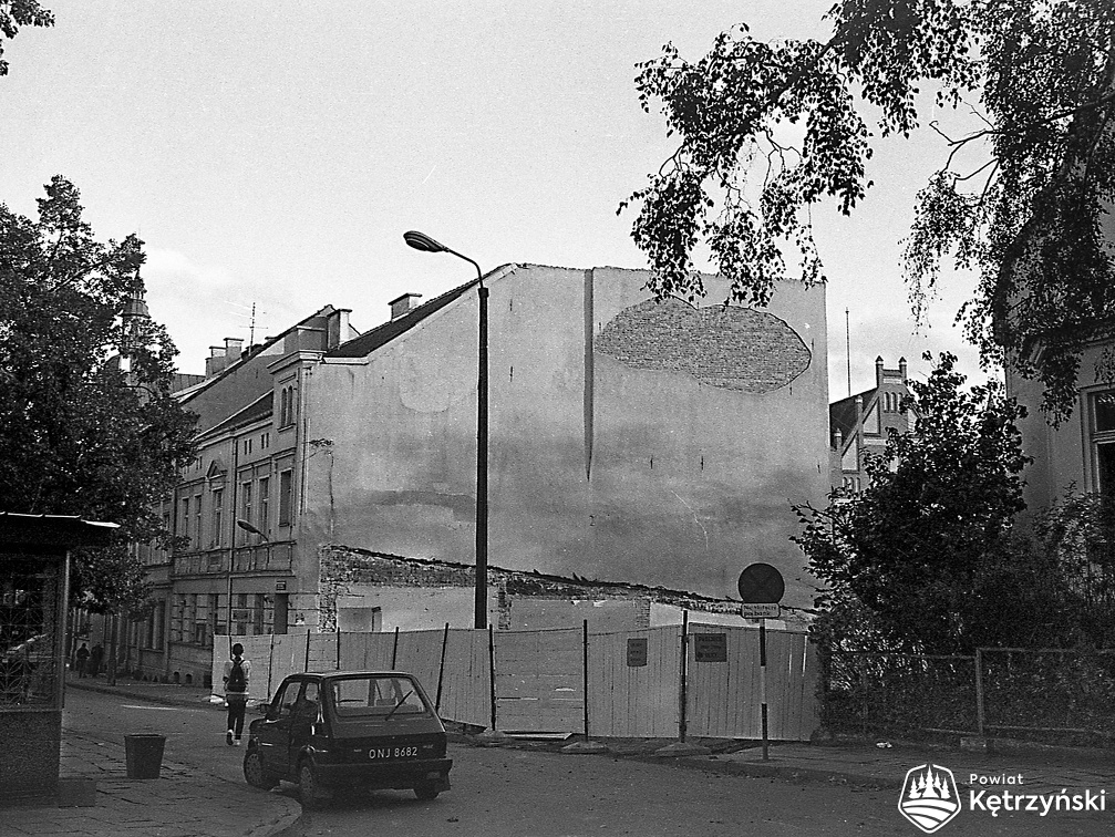 Teren pod rozbudowę "Sanepidu" - 1994r.