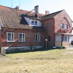 Siniec-Cegielnia, dom z 1932r. dawnych właścicieli (rodzina Langenstrassen) cegielni - 24.03.2012r.