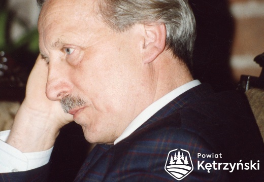 Arno Surminski podczas promocji pierwszej przetłumaczonej na język polski książki - 28.11.1994r.