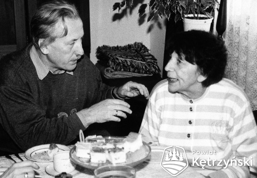 Jegławki, Arno Surminski rozmawia z Ireną Wartacz, dawną koleżanką - 29.11.1994r.