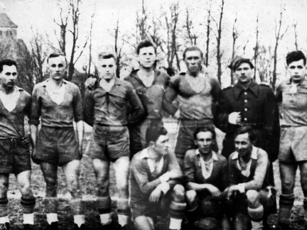 Drużyna piłki nożnej „Gwardia” Kętrzyn - 1951r.