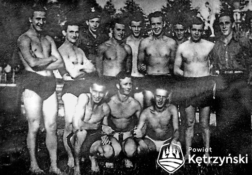 Drużyna pływacka OSWOP – Gwardia Kętrzyn - 1952r.