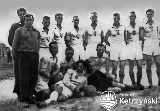 Drużyna piłki nożnej „Gwardia” Kętrzyn - 1953r.