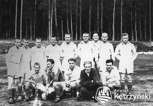 Drużyna piłki nożnej „Gwardia”  Kętrzyn - 1955r.