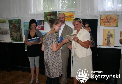 Korsze, otwarcie wystawy poplenerowej XI Międzynarodowego Pleneru Plastycznego - 23,07.2009r.