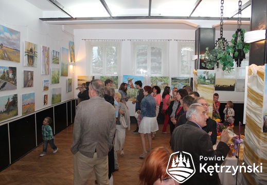 Korsze, otwarcie wystawy poplenerowej XIV Międzynarodowego Pleneru Plastycznego - 19,07.2012r.
