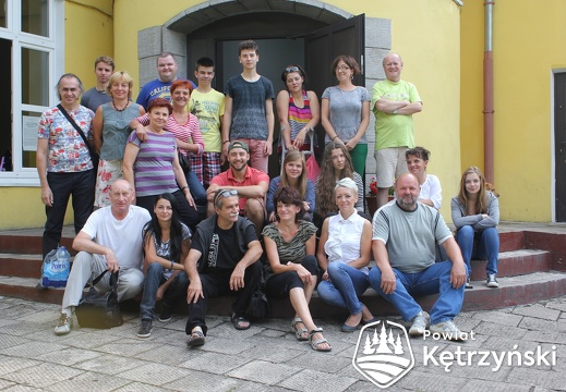 Korsze, uczestnicy XVI Międzynarodowego Pleneru Plastycznego - 12.08.2014r.