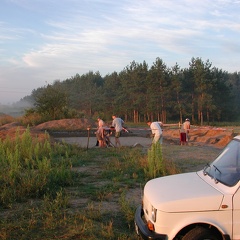 Równina Dolna, teren wykopalisk archeologicznych - 22.07.2003r.