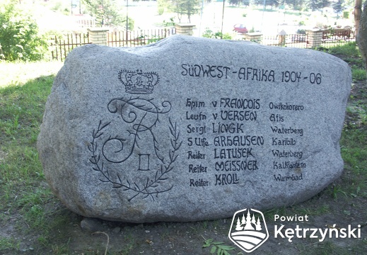 kamień na cmentarzu wojennym - 19.07.2006r.