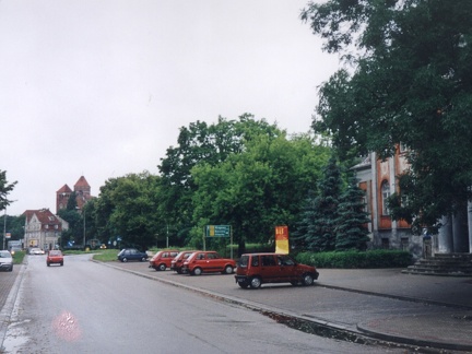 Fragment ul. Dworcowej - 2001r.