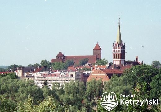 Panorama miasta z okna szpitala - 2002r.