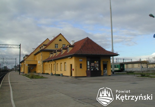 Korsze, budynek dworca kolejowego - 2002r.