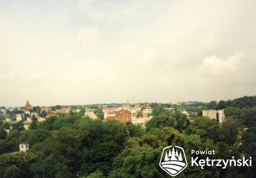 Panorama miasta z pieca wapiennego cukrowni "Ketrzyn" - 5.08.1997r.