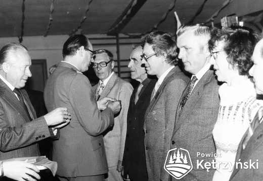Uroczystość wręczenia odznaczeń podczas 100-lecia cukrowni - 1982r.