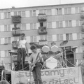 Koncert młodzieżowego zespołu "Konto M" na osiedlu "Sikorskiego" - 30.08.1985r.