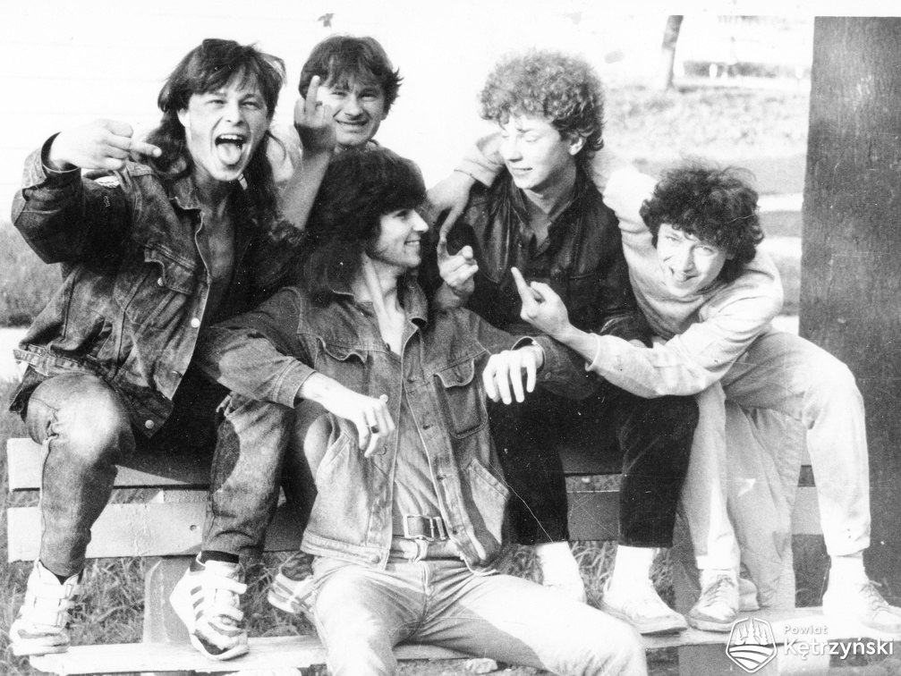 Grupa muzyczna "ONK" - maj 1989r.