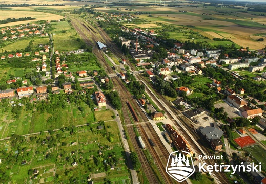 Korsze, fragment linii kolejowej - 19.07.2011r.