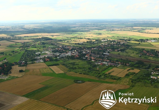 Korsze, widok ogólny miasta od strony wschodniej - 19.07.2011r.