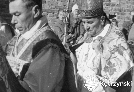 Korsze, uroczystości konsekracji kościoła p.w. Podwyższenia Krzyża Świętego - 1959r.