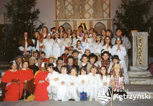 Korsze, Jasełka, incenizacja w kościele - 12.01.1994r.