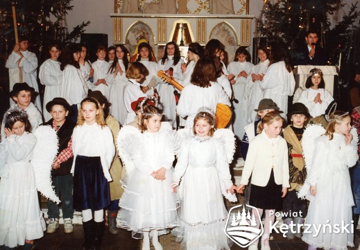 Korsze, Jasełka, inscenizacja w kościele - 12.01.1994r.